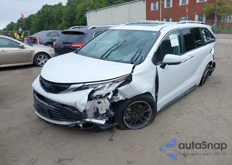 2023 Toyota Sienna Limited from USA, damaged, VIN 5TDZSKFCXPS090327